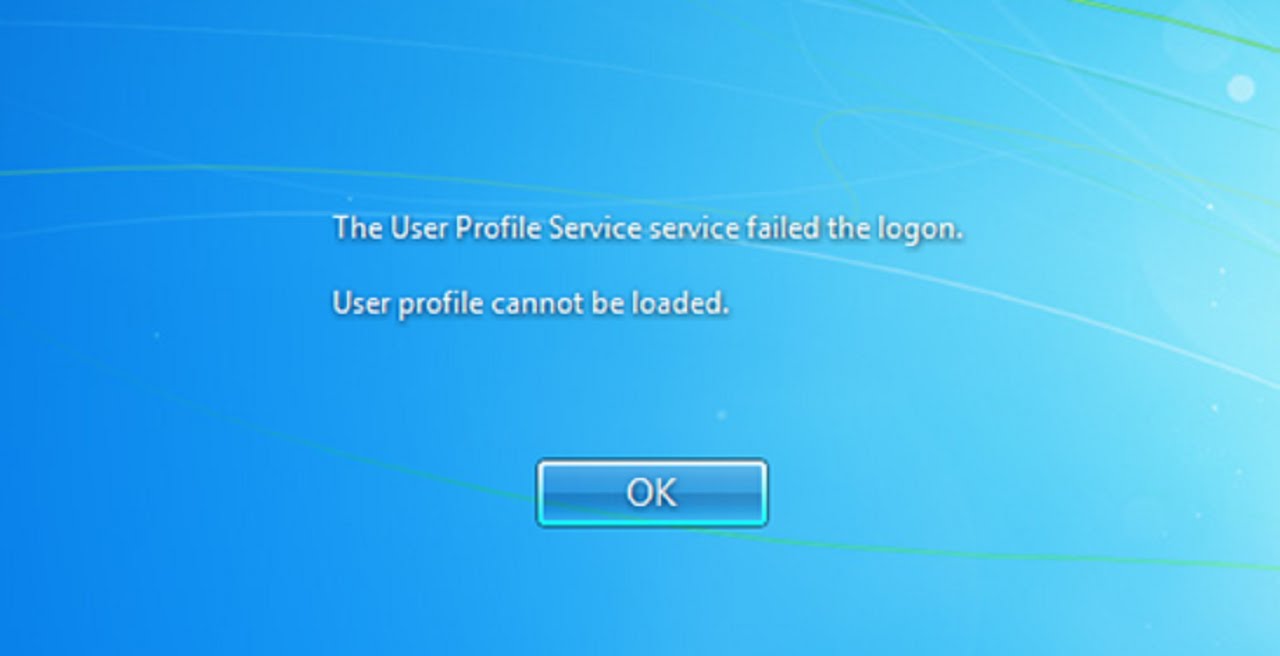 Cannot delete local profile windows 7